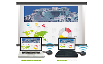 BenQ InstaShow™ Plug and Play All-Hardware Wireless Presentations Solution