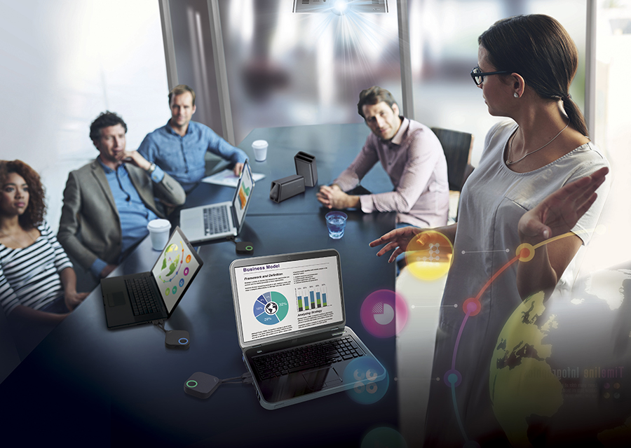 BenQ InstaShow™ Plug and Play All-Hardware Wireless Presentations Solution
